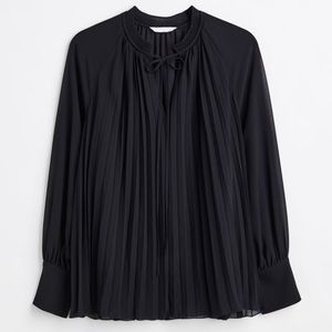 H&M Pleated Blouse, 3x